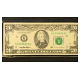 US Paper Money Lot including 1995 $20 & 1981A $50