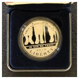 US Silver Coin 2010 Disabled Veterans Commemorativ