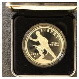 US Silver Coin 2012 Infantry Soldiers Commemorativ