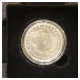 US Silver Coin 2021-CC Morgan Silver Dollar $1, in