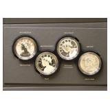 US Silver Medal Liberty Set commemorating 225th an