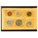 US Silver Coins 1960 Proof Set in original envelop