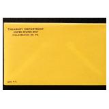 US Silver Coins 1963 Proof Set in original envelop