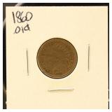 US Coin 1860 Indian Head Cent, Circulated