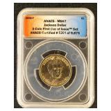 US Coin 2008-P Jackson $1 MS67 ANACS Graded "First