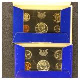 US Proof Sets 1968 & 1969