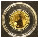 Great Britain Gold Coin 2024 1/10 Ounce Britannia