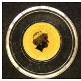 Australia Gold Coin 2013 1/10 Ounce Kangaroo, Proo