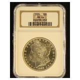 US Coins 1885 Morgan Silver Dollar Graded MS64 by