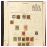 Denmark Stamps 1850s-1940 with back of book, on al