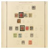 Danish West Indies Stamps 1870s-1910s Used collect