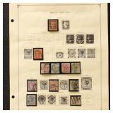 Great Britain Stamps 1840s-1940 includes #3, 43, 6
