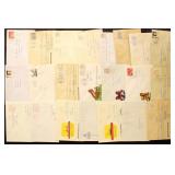 Estonia Stamps 41 Covers 1993-1996 usages includin