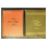 US & Worldwide Stamps in 2 Antique Scott Albums, a