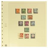 US Stamps #1030=1053, 1278-1295 Mint NH Well Cente