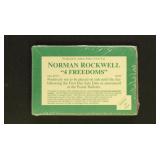 US Stamps $200 FACE VALUE Norman Rockwell 4 Freedo