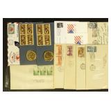 US Stamps Miscellaneous Accumulation including $30