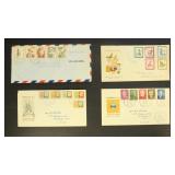 Netherlands Stamps 1950s Semipostal First Day Cove