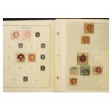 US Stamps 1850s-1970s Cut Squares Collection on Sc