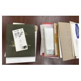 United Nations, US, and Worldwide Stamps in Banker