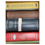 Worldwide Stamps Albums in Bankers Box, mostly Spa