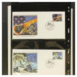 Topical Stamps Space Collection of stamps and cove
