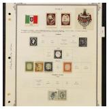 Italy Stamps 1850s-1910s Used & Mint Hinged collec