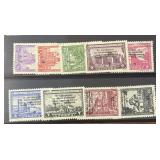 Serbia Stamps #2NB29-2NB37 Used with CTO or favor