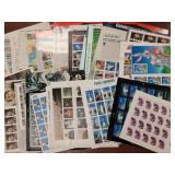 US Stamps FACE VALUE $300+ Mint NH Sheets & Panes,