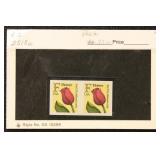 US Stamps #2518a Mint Imperforate Pair 1991 F Rate