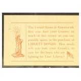 US 1918 Liberty Loan Flyer, dropped from airplanes
