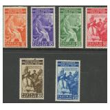 Italy Stamps #41-46 Mint Hinged 1934 set CV $176