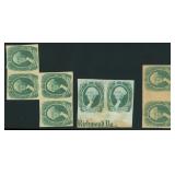 Confederate States Stamps #13 Mint Group of 8 incl