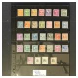 US Stamps #803-834 & 839-851 Mint NH Group, includ