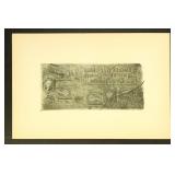 CSA Stamps #U-T-1 Trial Die Impression from origin