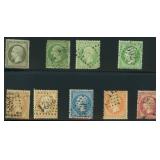 France Stamp #22-28 Used with some faults  CV $211