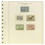 US Stamp 1934-1991 Federal Duck Stamp Collection o