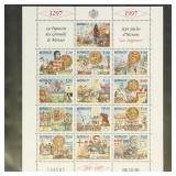 Monaco Stamps #2023-2024 Mint NH Sheets set of 2 C