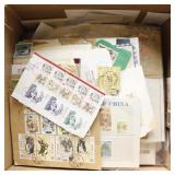 US and Worldwide Stamp Accumulation, many thousand