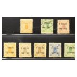 Iceland Stamps #O4, O20-O24, O29-O30 Mint and Used