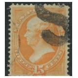 US Stamps #152 Used with fancy "S" cancel CV $225
