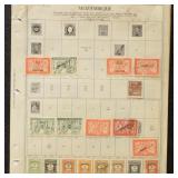 Mozambique Stamps on Pages, mint hinged and used 1