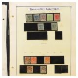 Spanish Colonies Stamps Mint Hinged and Used early