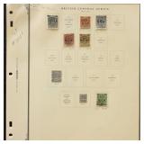 British Central & East Africa Stamps on Pages, min