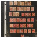 US Stamps Postage Due Selection on Vario Page