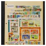 Tanzania Stamps Mint and used selection of sets an