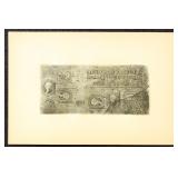 CSA Stamps #U-T-1 Trial Die Impression from origin