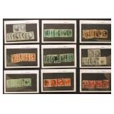 US Stamps #206 // 715 on dealer cards CV $2,600+