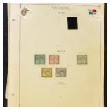 Panama Stamps 19th-20th century on pages