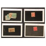 US Stamps #205 // 657 on dealer cards CV $2,500+